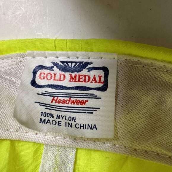 Gold Medal Headwear Dad Hat Snapback Cap Green With Rope - Picture 9 of 9